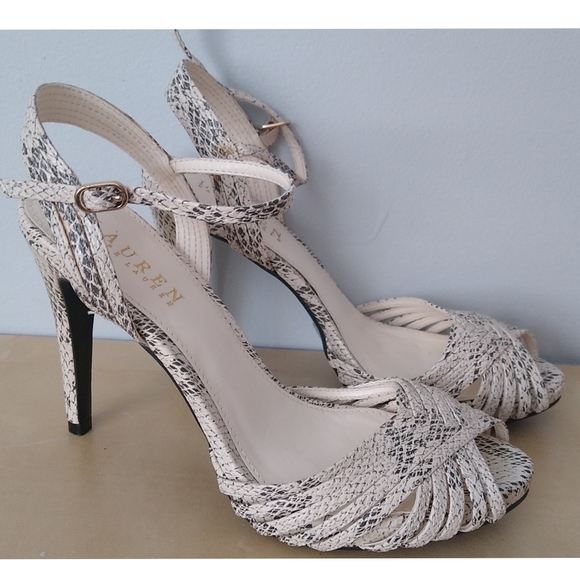 Lauren Ralph Lauren Shoes - Lauren Ralph Lauren Ivory Heels